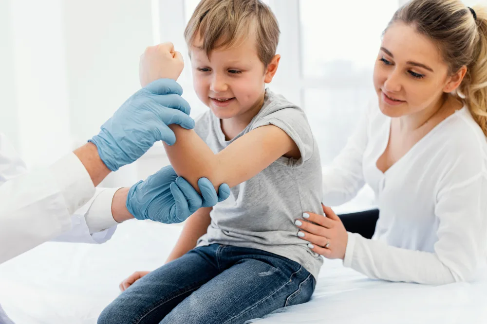 Consulta de ortopedia pediátrica